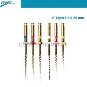 V-TAPER GOLD, SX+S1+S2+F1+F2+F3, 25mm A: 6Pcs/box